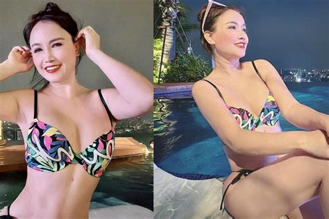 Nữ diễn viên 4 đời chồng diện bikini táo bạo khoe đường cong ở tuổi U50