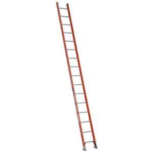 Werner Ft Fiberglass D Rung Straight Ladder With Lb Load