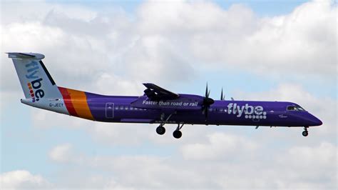 Flybe Dash 8 Q400 Takeoff Exeter Airport Infinite Flights YouTube