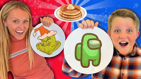 Pancake Art Breakfast Challenge Learn To Make Diy Pancake Art Youtube