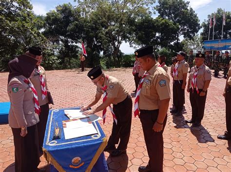 Cetak Generasi Bangsa Kwarcab Kutim Lantik Mabi Dan Pimpinan Saka