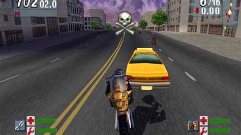 Road Rash Jailbreak Gameplay Epsxe PS 1 YouTube