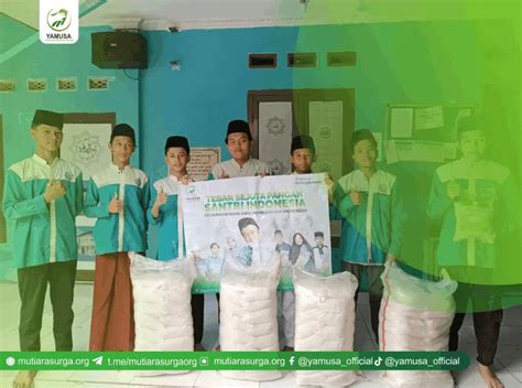 Yamusa Membagikan Bantuan Untuk Pendidikan Di Pondok Pesantren Bogor