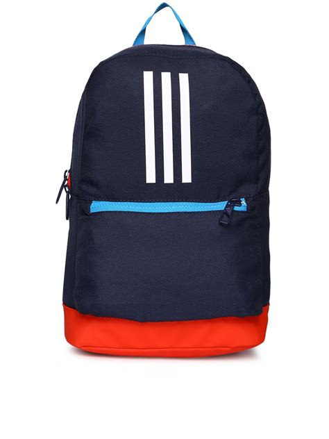 Buy ADIDAS Boys Navy Blue 3 Stripes Brand Logo Backpack - Backpacks for Boys 9203163 | Myntra