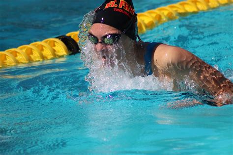 Swimming Finishes Second At Delta League Champs St Francis Catholic