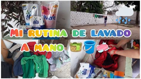 Mi Rutina De Lavado A Mano Con Productos Ala Y Vivere Youtube