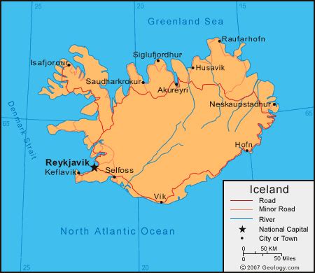 Iceland Map