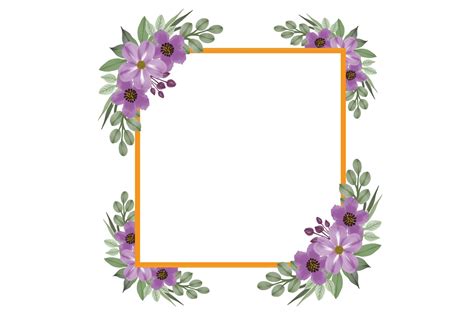 Purple And Pink Border