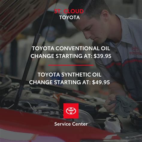 Toyota Oil Change Special | St. Cloud Toyota