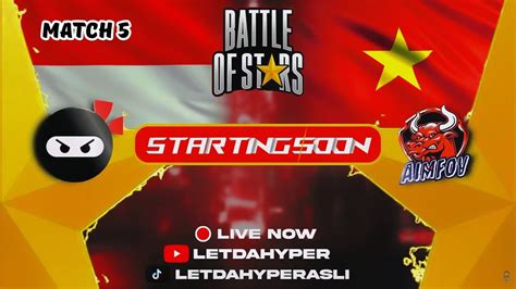 Ninjayu Vs Aimfov Match Di Battle Of Stars Clash Squad Indonesia Vs