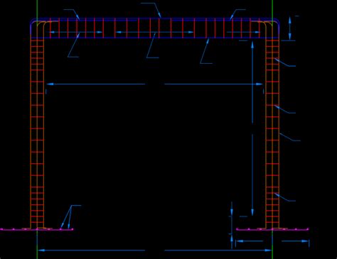 dimensions  frame structure  scientific diagram