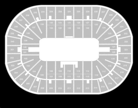 Jacksonville Veterans Memorial Arena Seating Chart With Seat Numbers