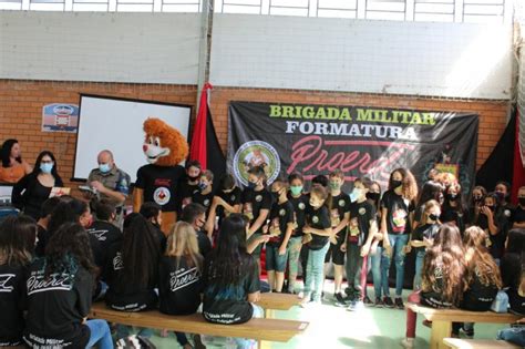 Brigada Militar De Passo Do Sobrado Realiza Formatura Do Proerd