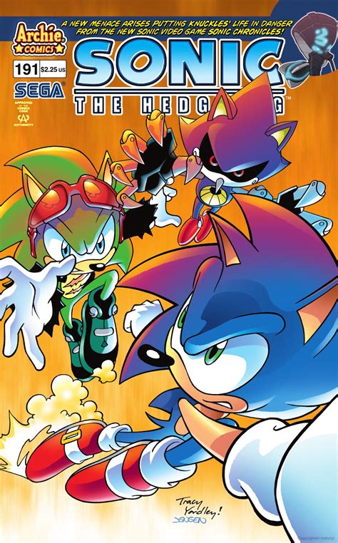 Archie Sonic The Hedgehog Issue 191 Sonic News Network Fandom