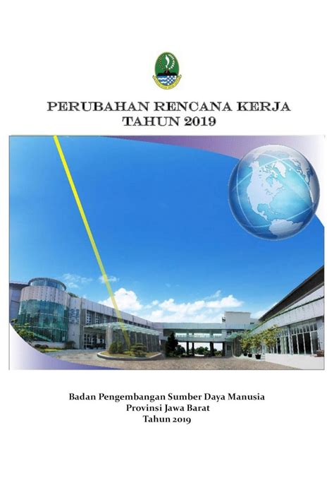 Pdf Perubahan Rencana Kerja Tahun Admin Landing Bpsdm Penggiat