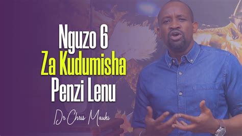 Dr Chris Mauki Nguzo Za Kudumisha Penzi Lenu Youtube