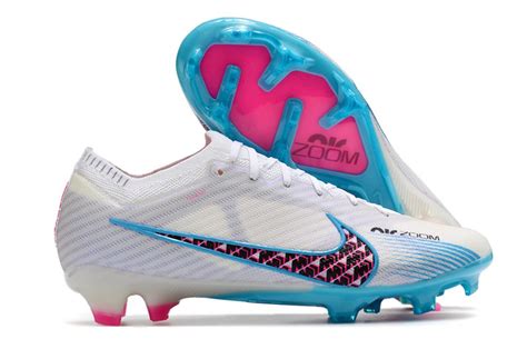 Купить Бутсы Nike Air Zoom Mercurial Vapor 15 Elite FG голубые