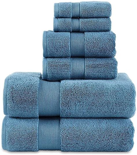 Gsm Piece Towels Set Cotton Premium Hotel Spa Quality