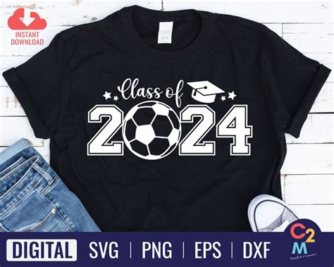 Class Of 2024 Soccer Svg Seniors 2024 Svg Graduation Svg Etsy Uk