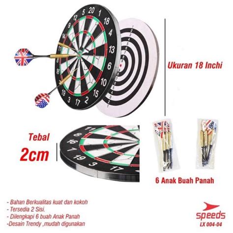 Jual Hari Ini Speeds Dart Game Besar Inch Papan Dart Board Besar