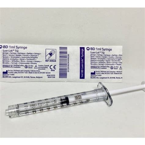 Bd Syringe Ml Luer Lock Without Needle Units Pack Surginatal