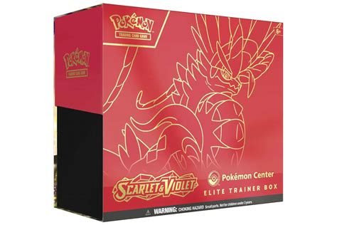 Pokémon Tcg Scarlet And Violet Koraidon Pokémon Center Elite Trainer Box It