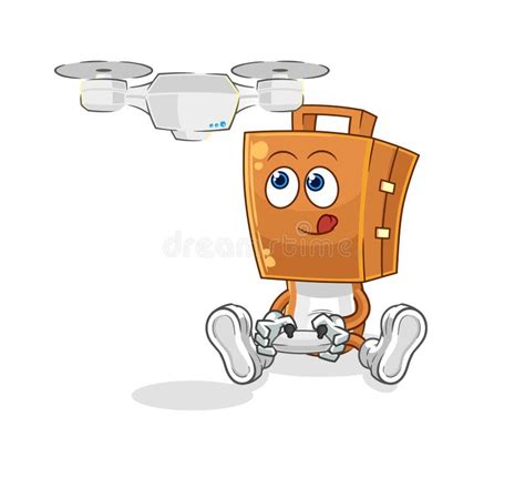 Cartoon Character Flying Drone Stock Illustrations 420 Cartoon