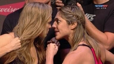 Assistir Combate Ronda Rousey E Bethe Correia Passam Pela Pesagem Do