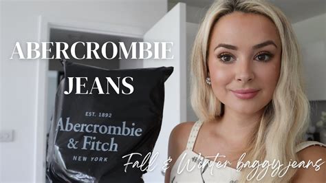 Abercrombie Jeans Autumn Haul Their Best Baggy Jeans Youtube