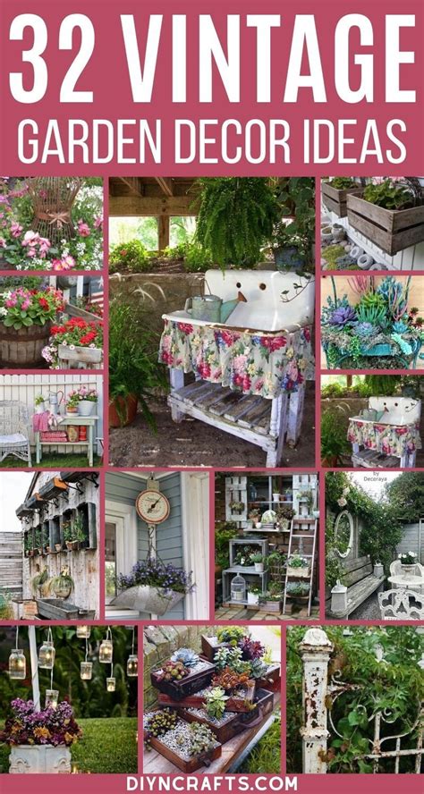 Charming Vintage Garden Decor Ideas You Can Diy Artofit