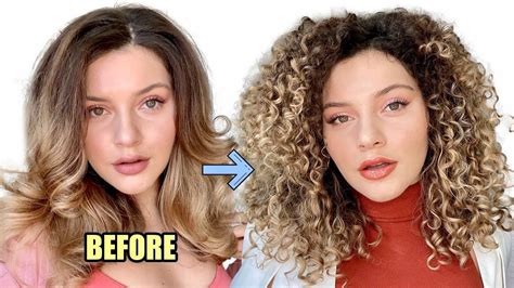 Straight To Curly Hair Routine Heat Damage Tips From A Hairstylist