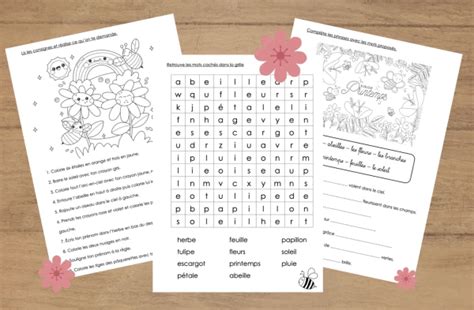 Partapp Lecture Exercices Le Printemps