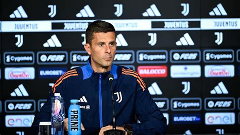 La Conferenza Stampa Di Thiago Motta Alla Vigilia Di Juventus Parma