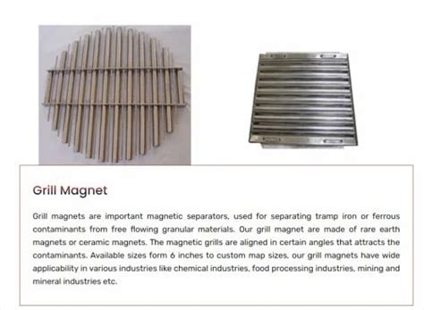 Sonal Magnetics Rare Earth Magnetic Grill At Rs 50000 In Ahmedabad ID