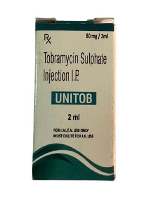 Tobramycin Injection At Best Price In India