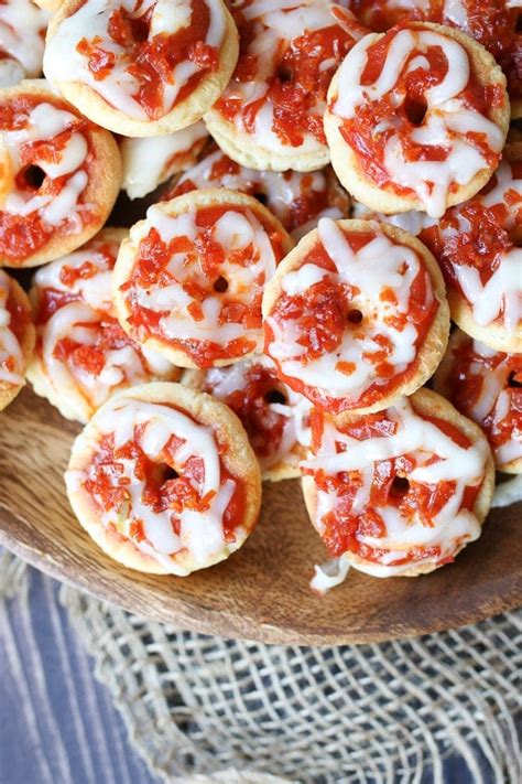 Keto Pepperoni Pizza Bagel Bites Low Carb Gluten Free Snack Recipe