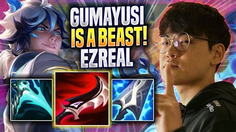 Gumayusi Is A Beast With Ezreal T Gumayusi Plays Ezreal Adc Vs Zeri