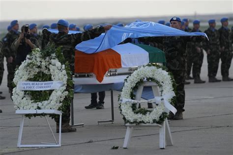 El Líbano Y Las Fuerzas De La Paz De La Onu Conmemoran A Soldado De La Fpnul Asesinado