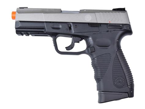 Taurus 247 Metal Blowback Airsoft Pistol Silverblack