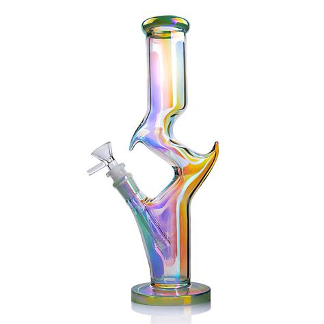 2021 Glass Tube Bong Colour Water Bongs Downstem Perc Bubbler Honeycomb Dabber Heady Rig