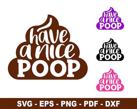 Poop Emoji Svg Poop Svg Png Dxf Eps Poop Face Svg Poop Etsy