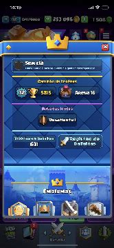 CONTA CLASH ROYALE MUITO BOA 1500 GEMAS Clash Royale GGMAX