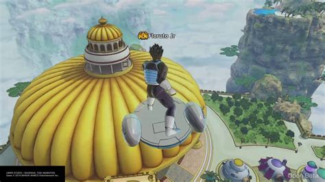 Dragon Ball XENOVERSE 2 Open Beta Flying In Coton City YouTube