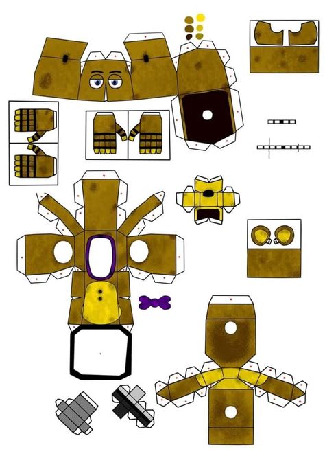 Fredbear Papercraft Papercraft Essentials The Best Porn Website