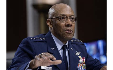 Gen Cq Brown Nominee For Joint Chiefs Chairman Vows To Keep Politics