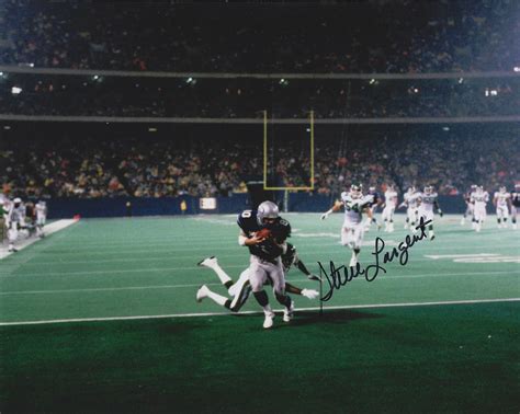 Autographed STEVE LARGENT 8X10 Seattle Seahawks photo - Main Line ...