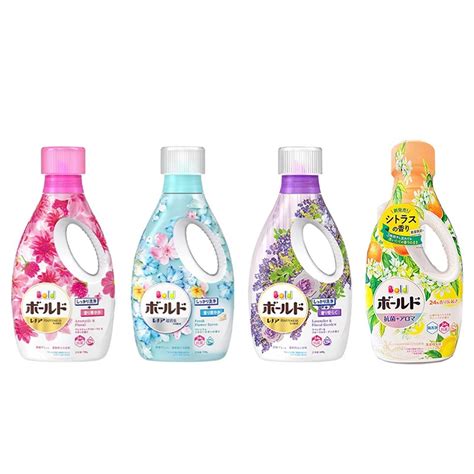 Japan Household Bold Laundry Detergent Liquid Gel Platinum Floral And