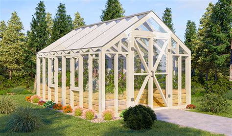 Large Greenhouse Plans 12x16 Diy Greenhouse Etsy