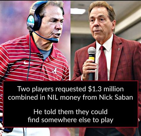 Tay On Twitter RT JerrysandersRTR Nick Saban Is Not Going To Pay