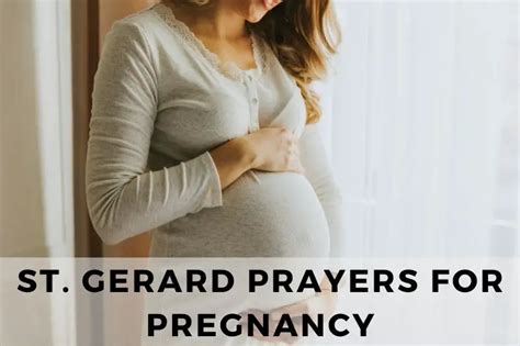 25 Calming St Gerard Prayers For Pregnancy Strength In Prayer